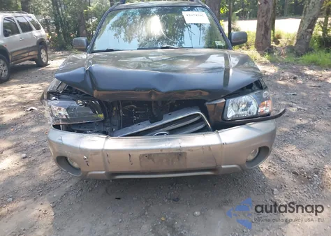 2005 Subaru Forester 2.5Xs L.l. Bean from USA, damaged, VIN JF1SG67625H708296